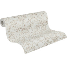 Tapetrulle med blommönster