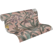 Tapet A.S CRÉATION Fågel cerise 0,53x10,05m