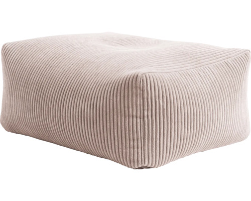 Sittpuff SITTING POINT Roll Shara gammelrosa 35x55x65cm