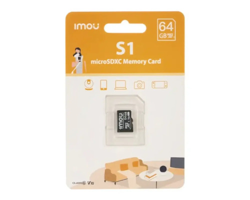 Imou S1 MicroSDXC-minneskort, 64 GB