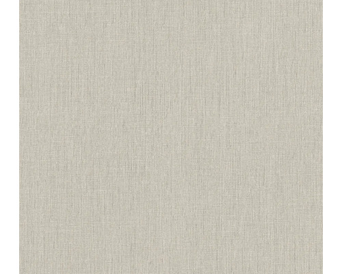 Tapet A.S CRÉATION Textil look beige 0,53x10,05m Textiltapet med linnestruktur
