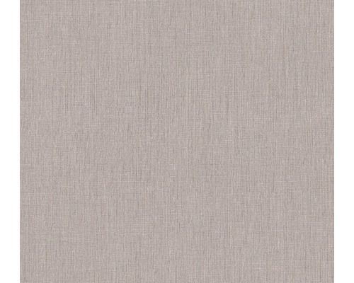 Tapet A.S CRÉATION Textil look brun 0,53x10,05m Närbild av en tapet med tygstruktur