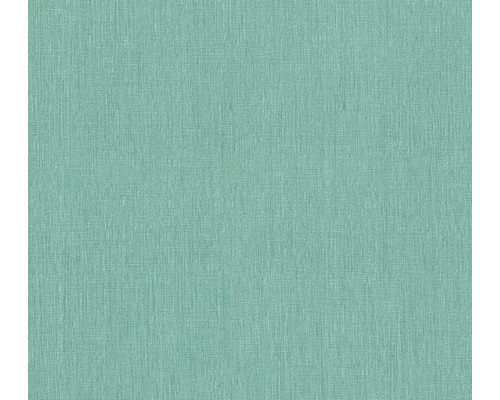 Tapet A.S CRÉATION Textil look blå 0,53x10,05m Textilbakgrund med linnedukstextur