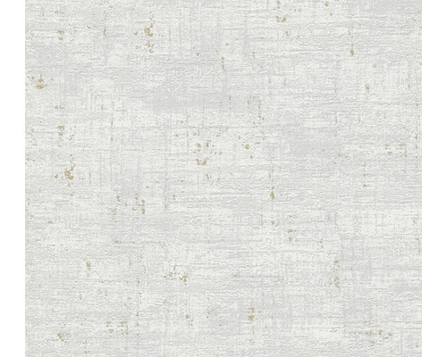 Tapet A.S CRÉATION Puts look creme 0,53x10,05m Vit tapet med diskret mönster för väggdekoration