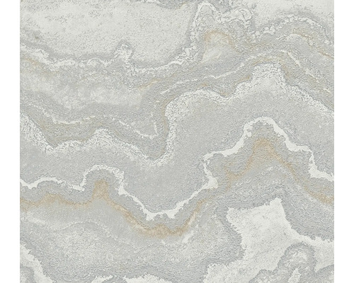 Tapet A.S CRÉATION Sten look silver 0,53x10,05m Tapet med marmorstruktur