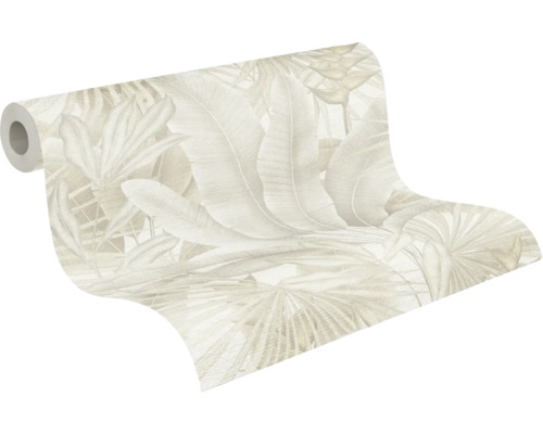 Tapetrulle med bladmönster
