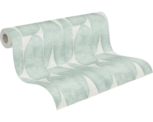 Tapetrulle med bladmönster