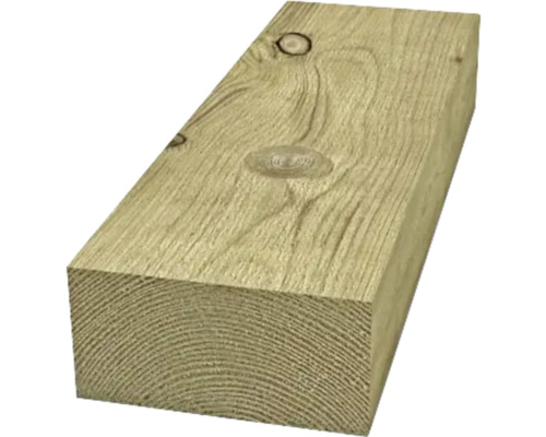 Byggtimmer tryckimpregnerad NTR A 75x175x2400 mm Träbalk av barrträ
