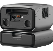 Bärbar kraftstation med extra batteri