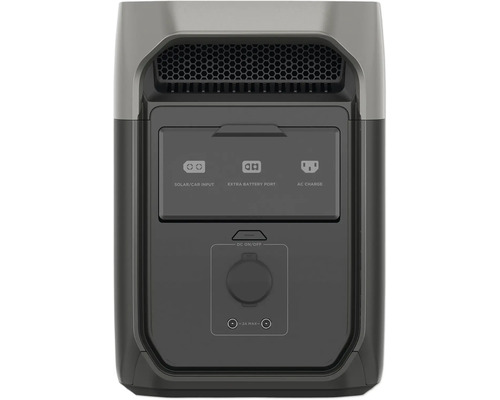 Bärbar kraftstation med solcells-/bilingång, batterianslutning och växelströmsanslutning