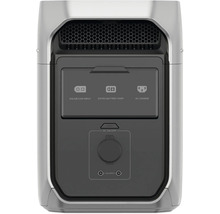 Bärbar kraftstation med solcells-/bilingång, extra batteriport och växelströmsladdning