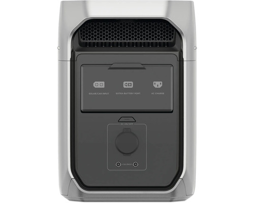 Bärbar kraftstation med solcells-/bilingång, extra batteriport och växelströmsladdning