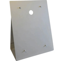 Displayställ med hål och fäste