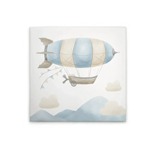 Målning med luftskeppsmotiv