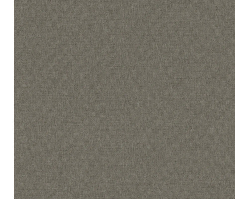 Tapet A.S CRÉATION Enfärgad textil brun 0,53x10,05m Närbild av en grå textilväv