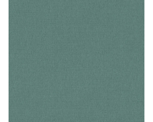 Tapet A.S CRÉATION Enfärgad textil grön 0,53x10,05m Textilväv tyg närbild