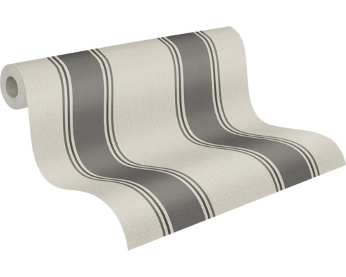 Tapetrulle med randigt mönster