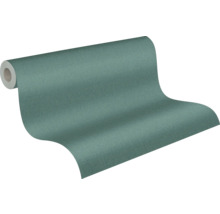 Tapet A.S CRÉATION Enfärgad textil grön 0,53x10,05m