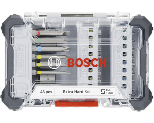 Bits BOSCH Extra Hard Set 43-pack