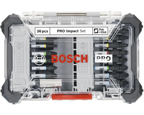 Bits BOSCH PRO Impact Set 36-delar