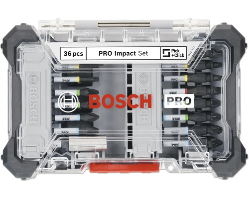 Bits BOSCH PRO Impact Set 36-delar