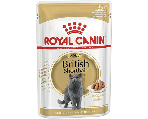 Kattmat ROYAL CANIN British Shorthair Adult Gravy 12x85g Royal Canin Adult British Shorthair kattfoder, 85 gram