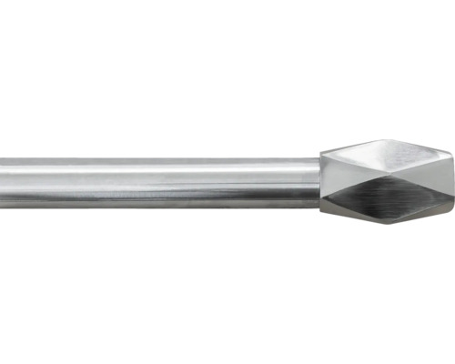 Gardinstång DB Austin komplett set silver 16/19mm Metallborr med sexkant
