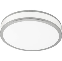 Plafond EGLO LED Palermo Ø28cm vit krom