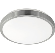 Rund taklampa med metallram