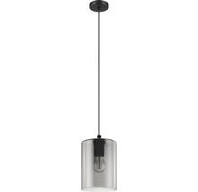 Pendellampa med lampskärm i glas