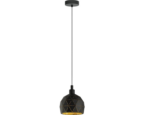 Pendellampa med geometrisk lampskärm