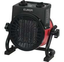 Byggfläkt EUROM EK 2K round röd 25x20 cm el 2000 W 340143