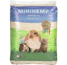 MiniHemp hampströ för smådjur i säck