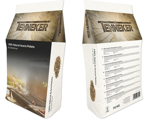 Grillpellets TENNEKER Akacia 10kg Tenneker Akacia pellets för grillning, 10 kilograms förpackning
