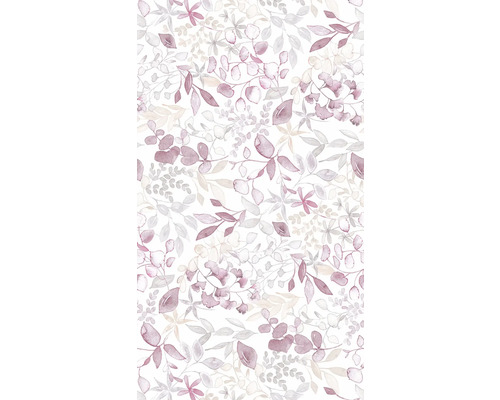 Tapet A.S. CRÈATION Akvarell blad rosé 0,53x10,05m Tapet med bladmönster