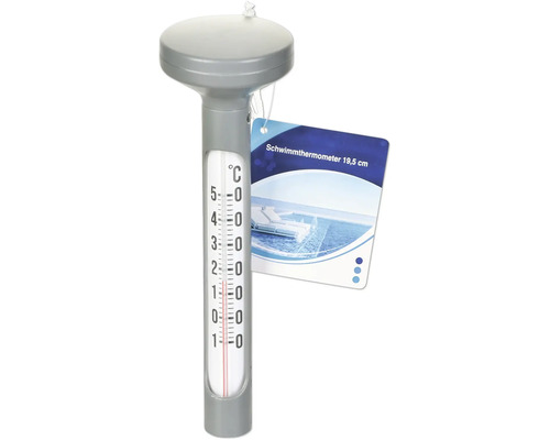 Pooltermometer med en längd på 19,5 cm