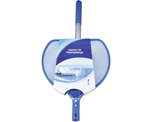 Poolhåv med teleskopstång