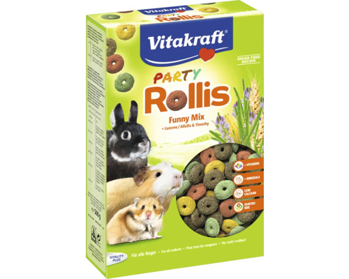 Vitakraft Party Rollis Funny Mix gnagarfoderförpackning