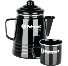 Petromax Perkomax kaffekanna med matchande mugg