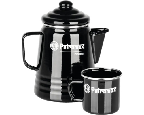Petromax Perkomax kaffekanna med matchande mugg