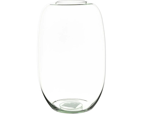 Oval glasvas