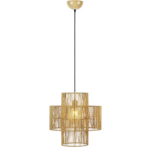 Pendellampa med lampskärm i rep