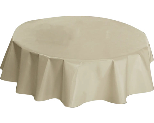 Vaxduk FRIEDOLA beige Ø160cm