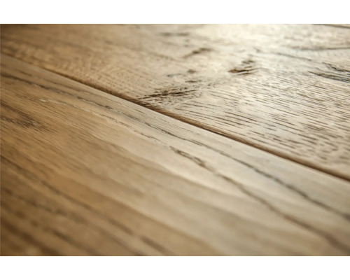 Detaljvy av ett trägolv