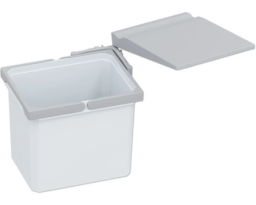 Avfallsbehållare med svänglock