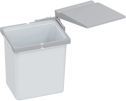 Avfallsbehållare med öppet lock för köksavfall