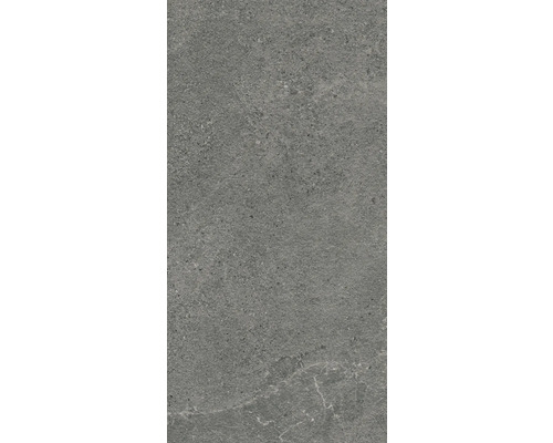 Grå keramisk platta med matt yta.