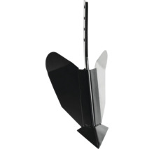 Plogkropp av metall för trädgårdsfräsar