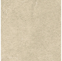 Närbild av en beige platta med en grov textur.