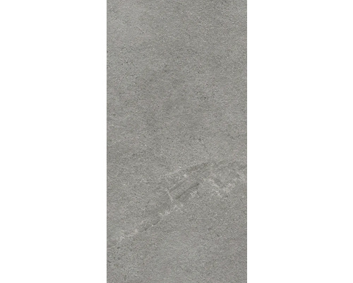 Grå golvplatta med matt yta